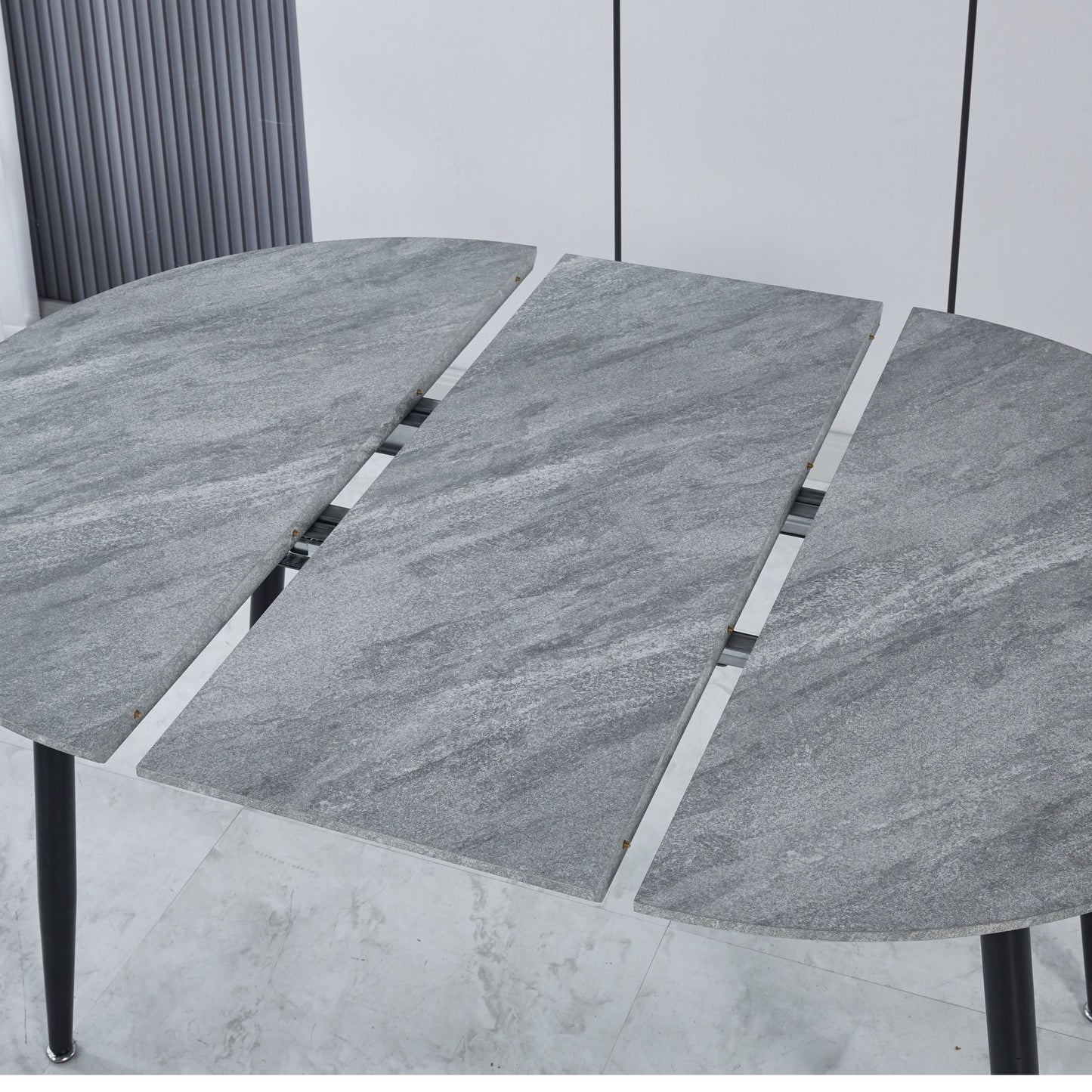 Extensible Table, Dining Table, Office Table, Coffee Table Metal Leg