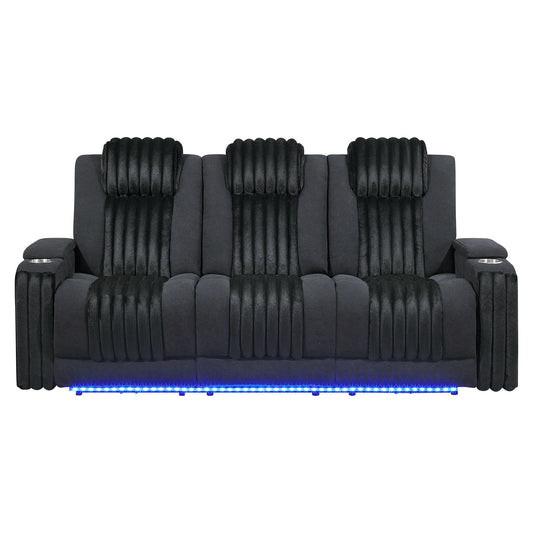 Duran - Power Reclining Sofa With Power Headrest