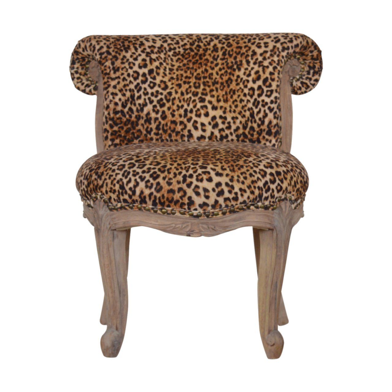 Velvet Studded Chair