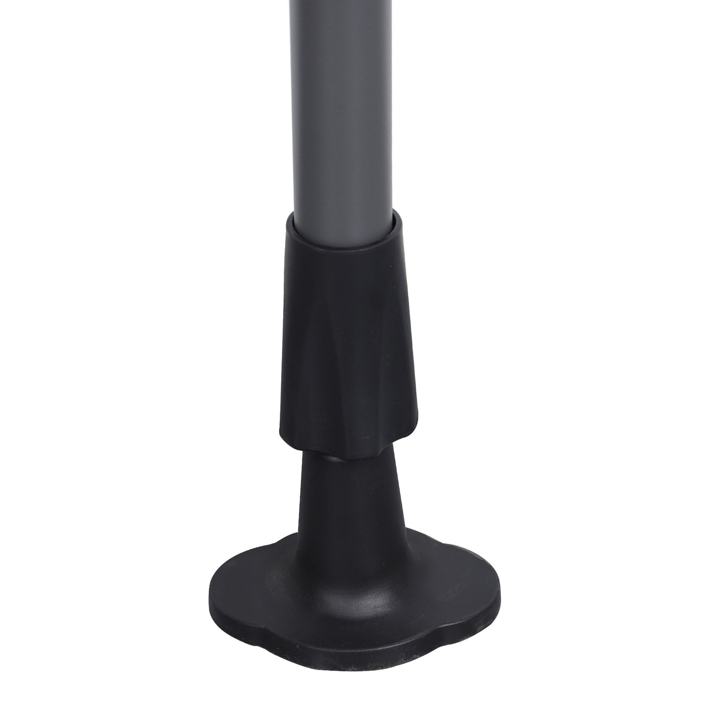 Manual Retractable Patio Awning, UV Resistant Polyester Sun Shade With No Drill Installation