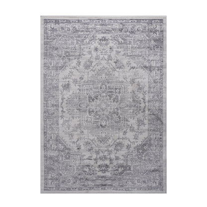 Marfi - 8' X 10' Oriental Area Rug - Silver