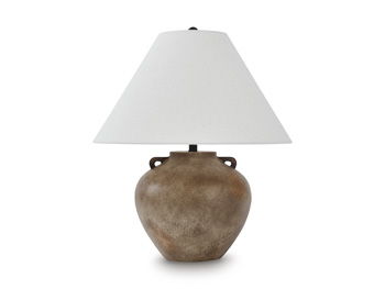 Ferrilby - Poly Table Lamp - Antique Beige