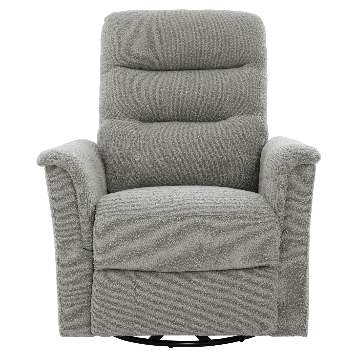 Manual Recliner Chair With 8 Point Massage And Swivel Function