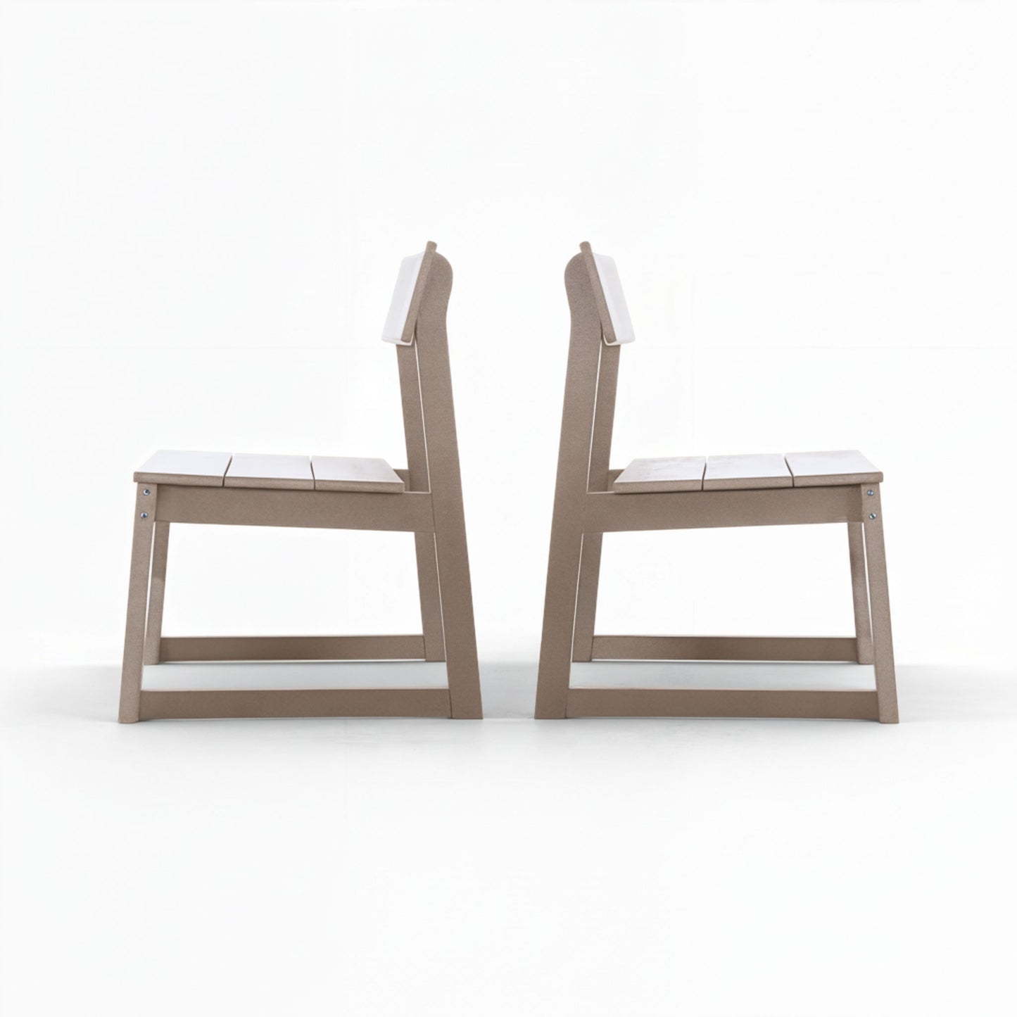 All Weather Patio Dining Chairs (Set of 2)