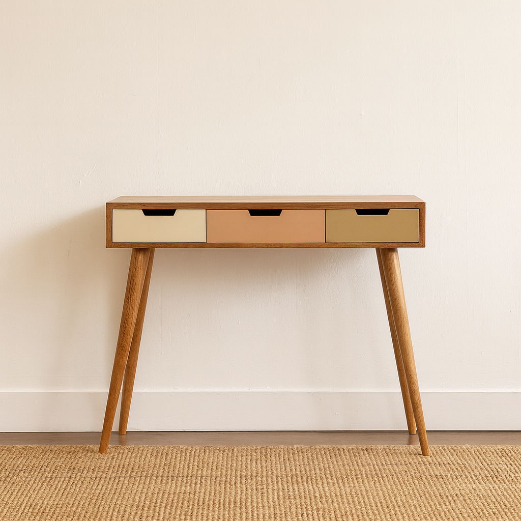 Gradient Dressing Table - Pink