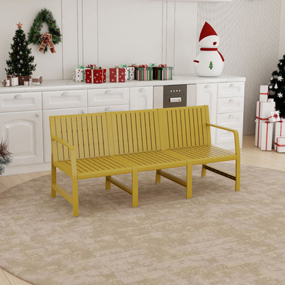 1 Piece Indoor / Outdoor 3 Seater Sofa, UV-Resistant, Waterproof And Durable