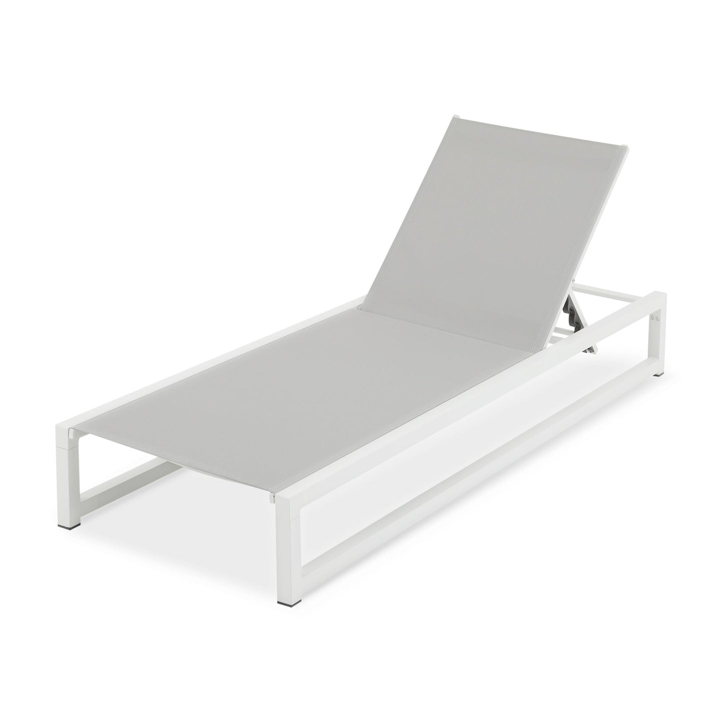 Chaise Lounge With 5 Reclining Positions, Outdoor Patio Lounge Chairs