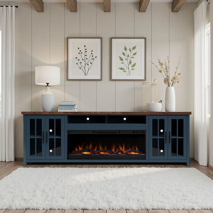 Nantucket - 74" Fireplace TV Stand Console