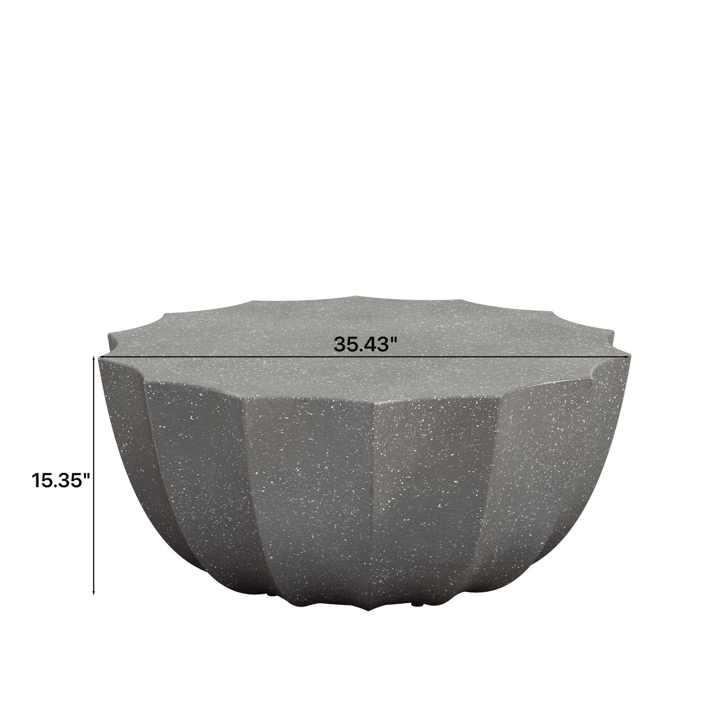 Modern Round Coffee Table For Indoor / Outdoor