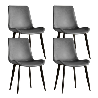 Modern Dining Chairs Ergonomic Design For Kitchen (Set of 4)