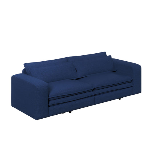 Sleeper Pull Out Sofa Bed, 3 In 1 Convertible Chaise Lounge