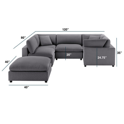Cassandra - Sofa With Ottoman