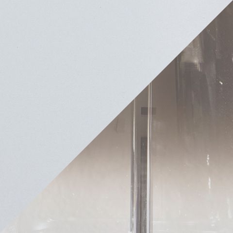 Jaslyn - Glass Table Lamp  - Pearl Silver Finish
