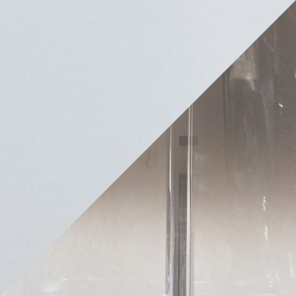 Jaslyn - Glass Table Lamp  - Pearl Silver Finish